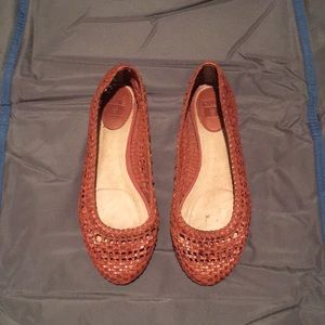 Frye Woven Flats